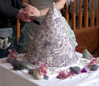 Balinese Inspired Henna/mehndi Wedding Cake