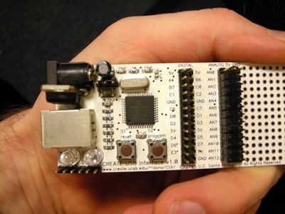About the CREATE USB Interface