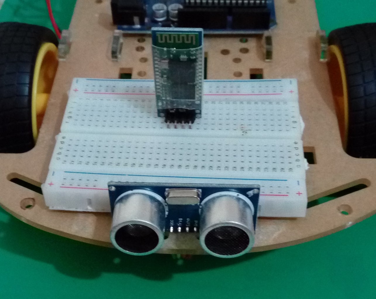 Bluetooth Controlled Robot Car Using Arduino : 8 Steps (with Pictures ... Circuit Diagram