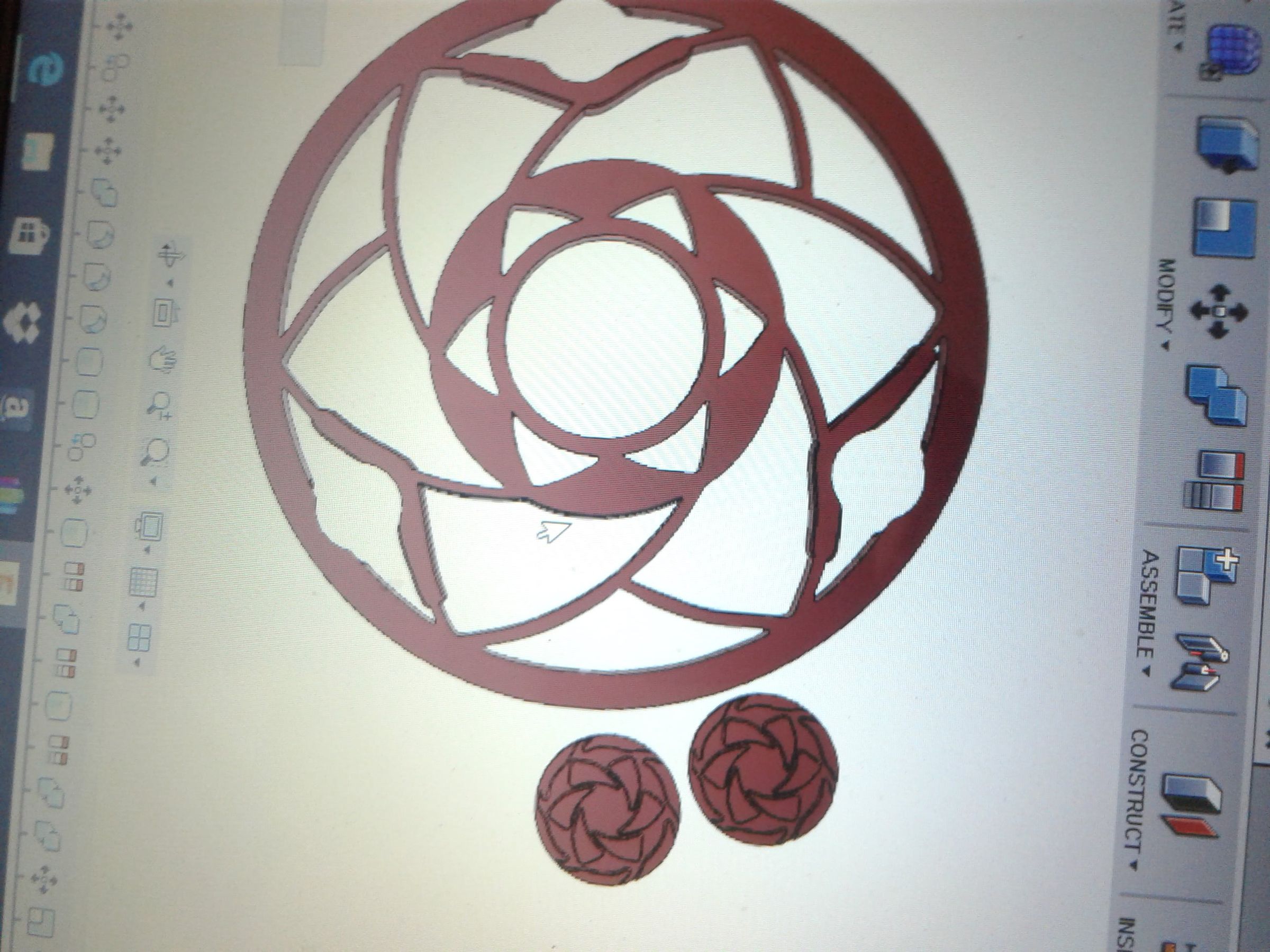 Cool Rose Fidget Spinner
