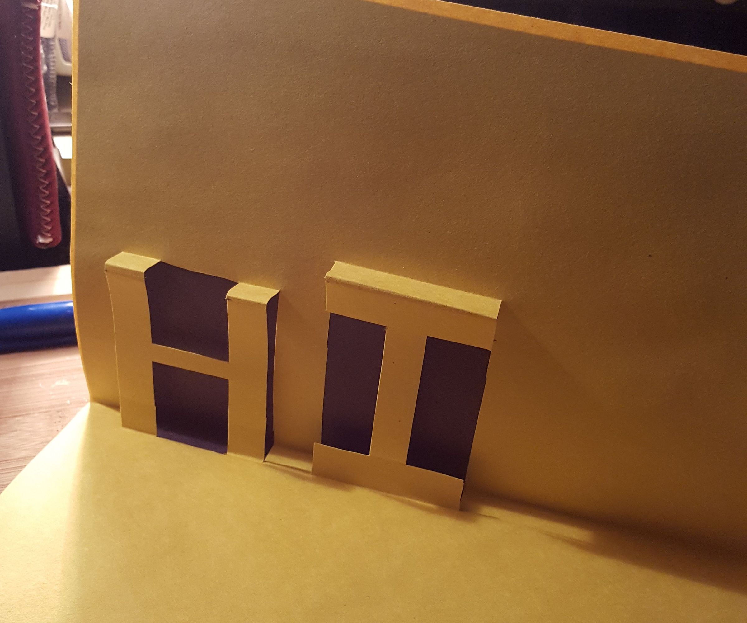 Homemade Pop-Up Cards