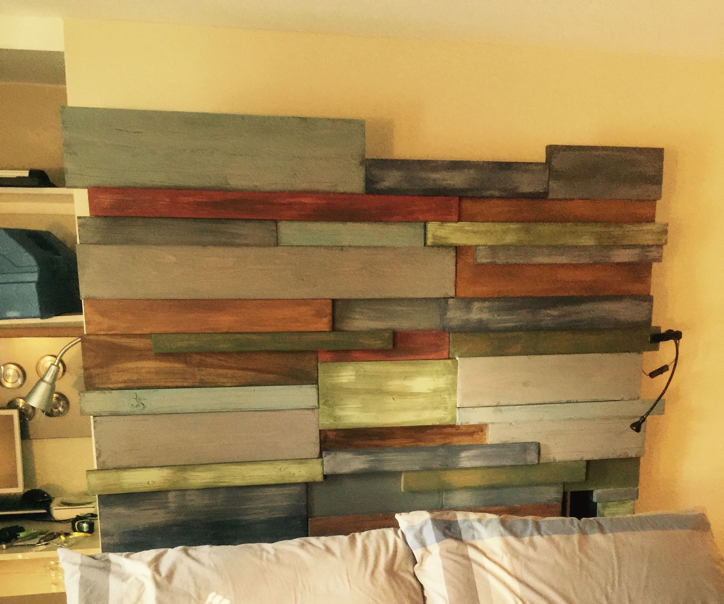 Hidden Shelf Headboard & Cat Run