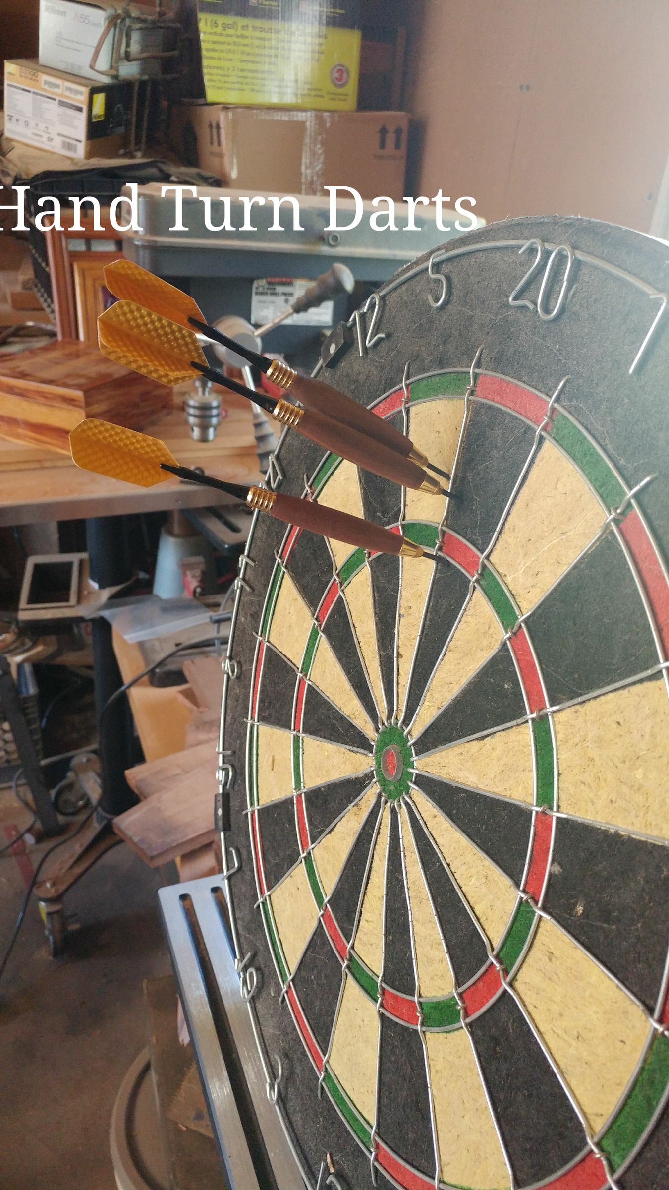 Hand Turn a Dart
