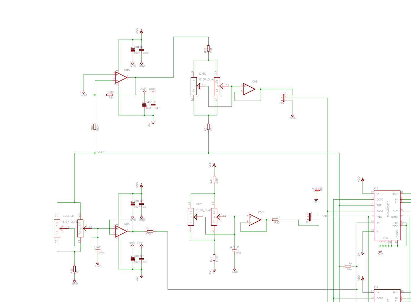 Circuit Explanation - the Frequency Adjustment (3)