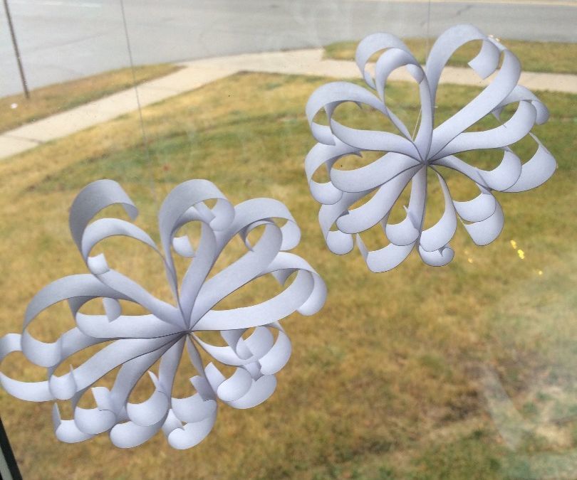 3D Paper Snowflakes