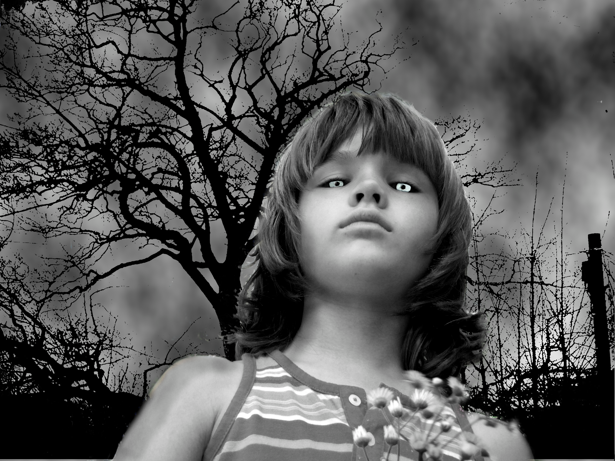 Create a Living-Dead Photo in GIMP
