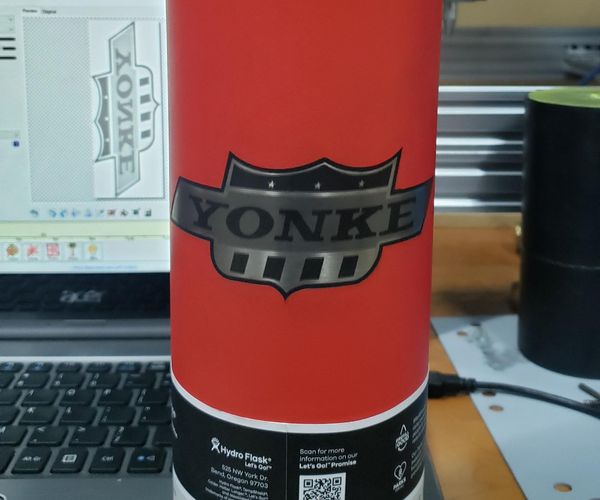 DIY Laser Roller Engraver