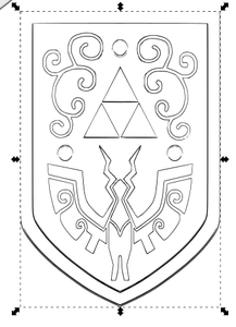 How to Create the Hero's Shield From the Legend of Zelda: the Wind ...