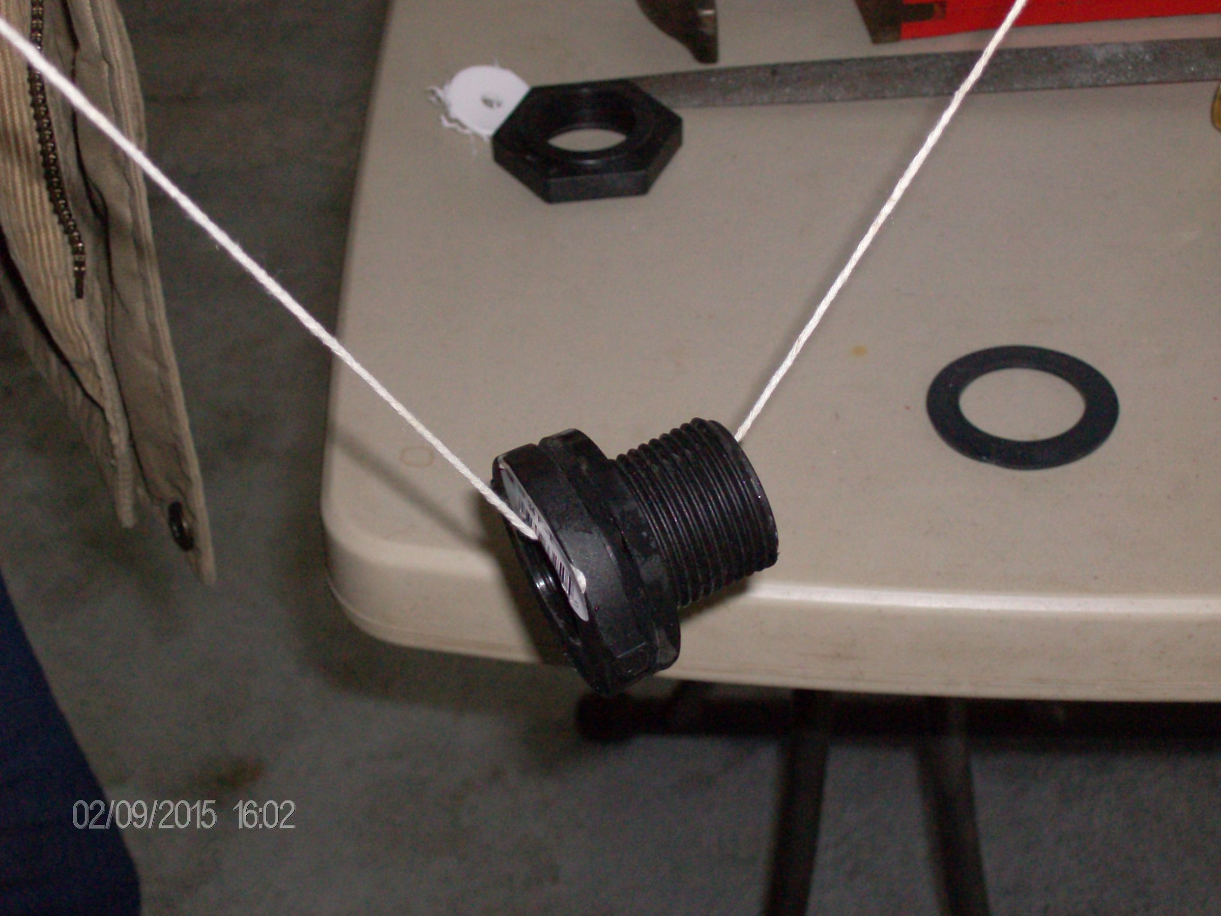 Rain Barrel Bulkhead Fitting 8 Steps Instructables