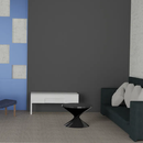 How to Create a Living Room Using Basic Shapes in 3D CAD Software (Part 2)