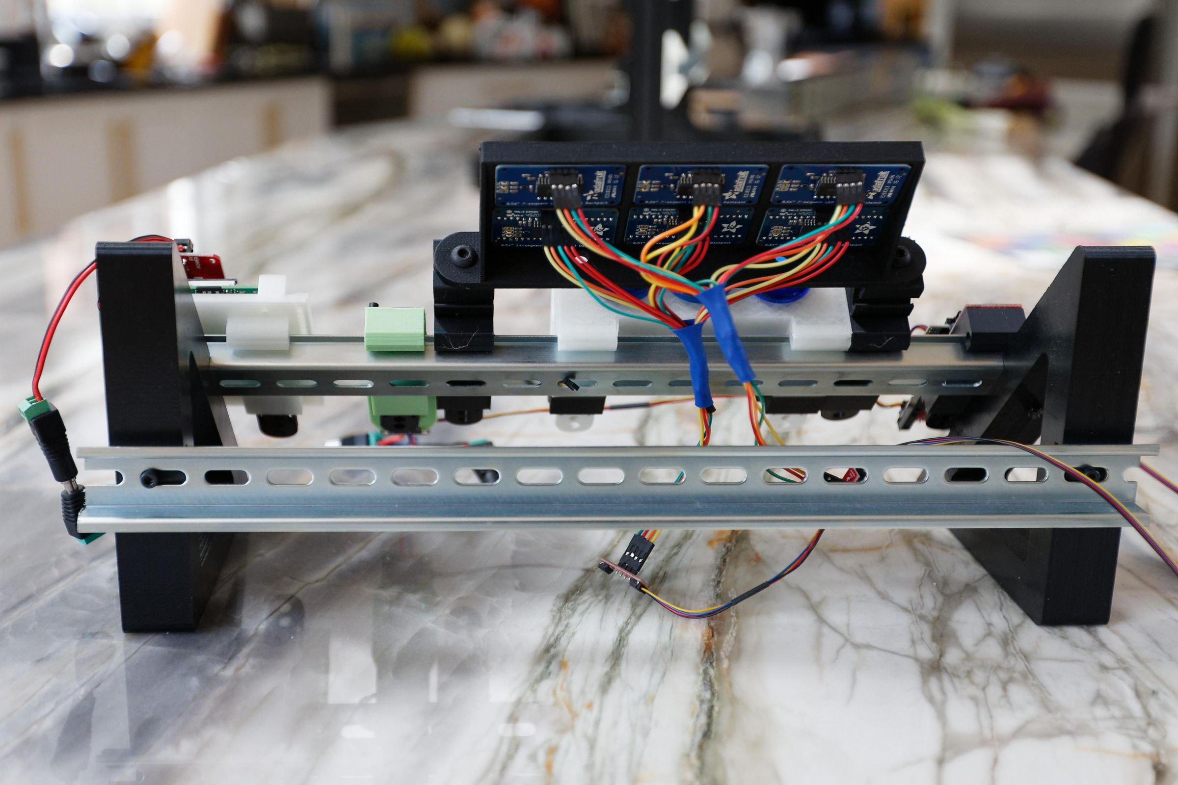 A Simple Method to Organize Your in Electronics Projects Using DIN Rail