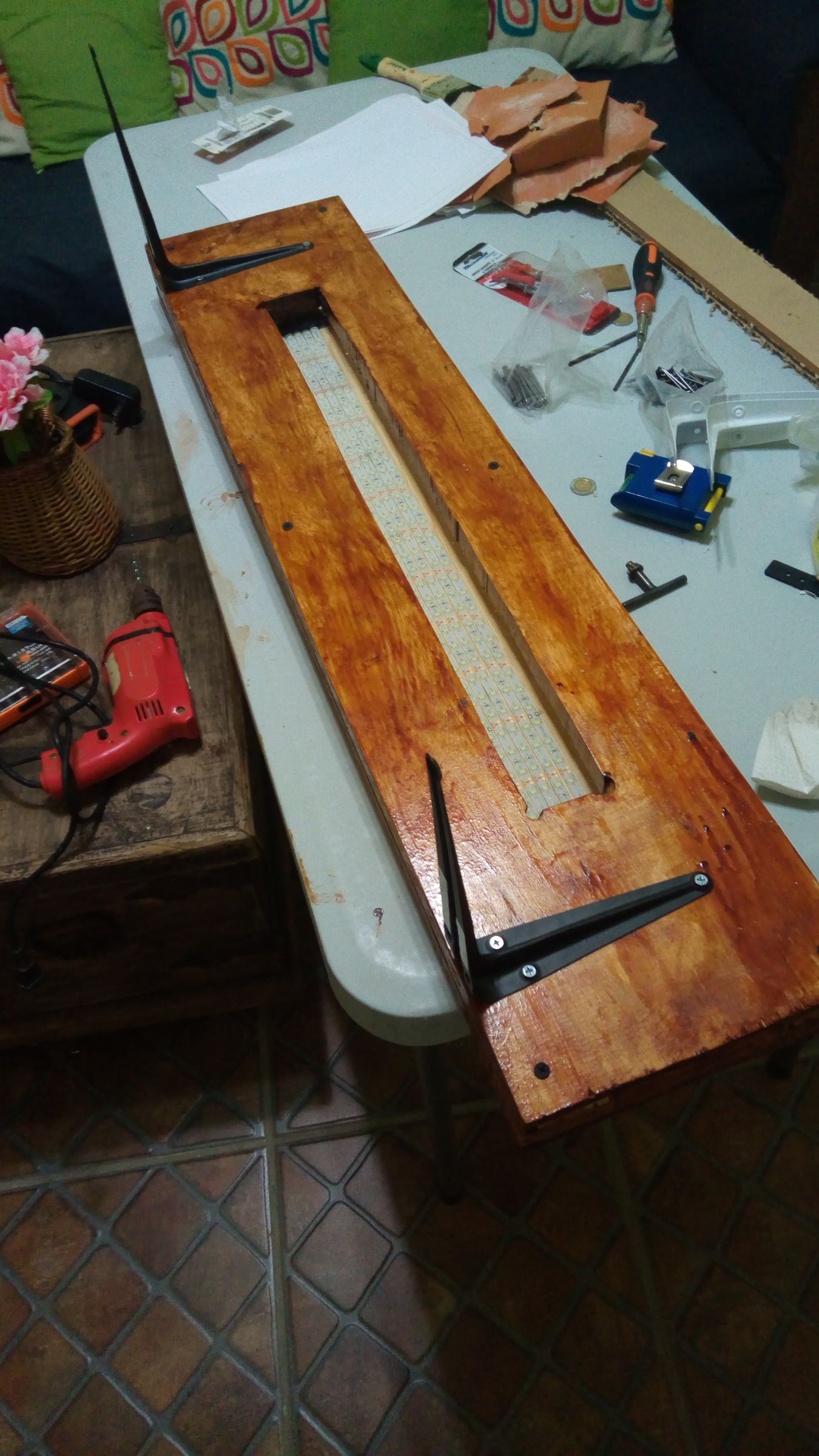 LED Light Shelf 7 Steps Instructables