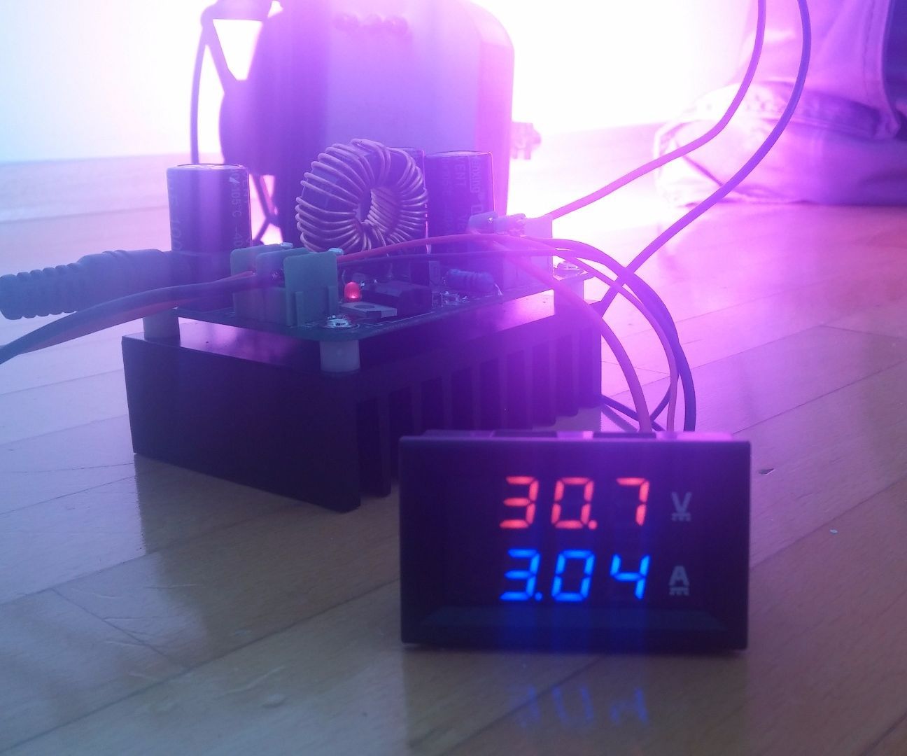 100W LED Grow Light Setup