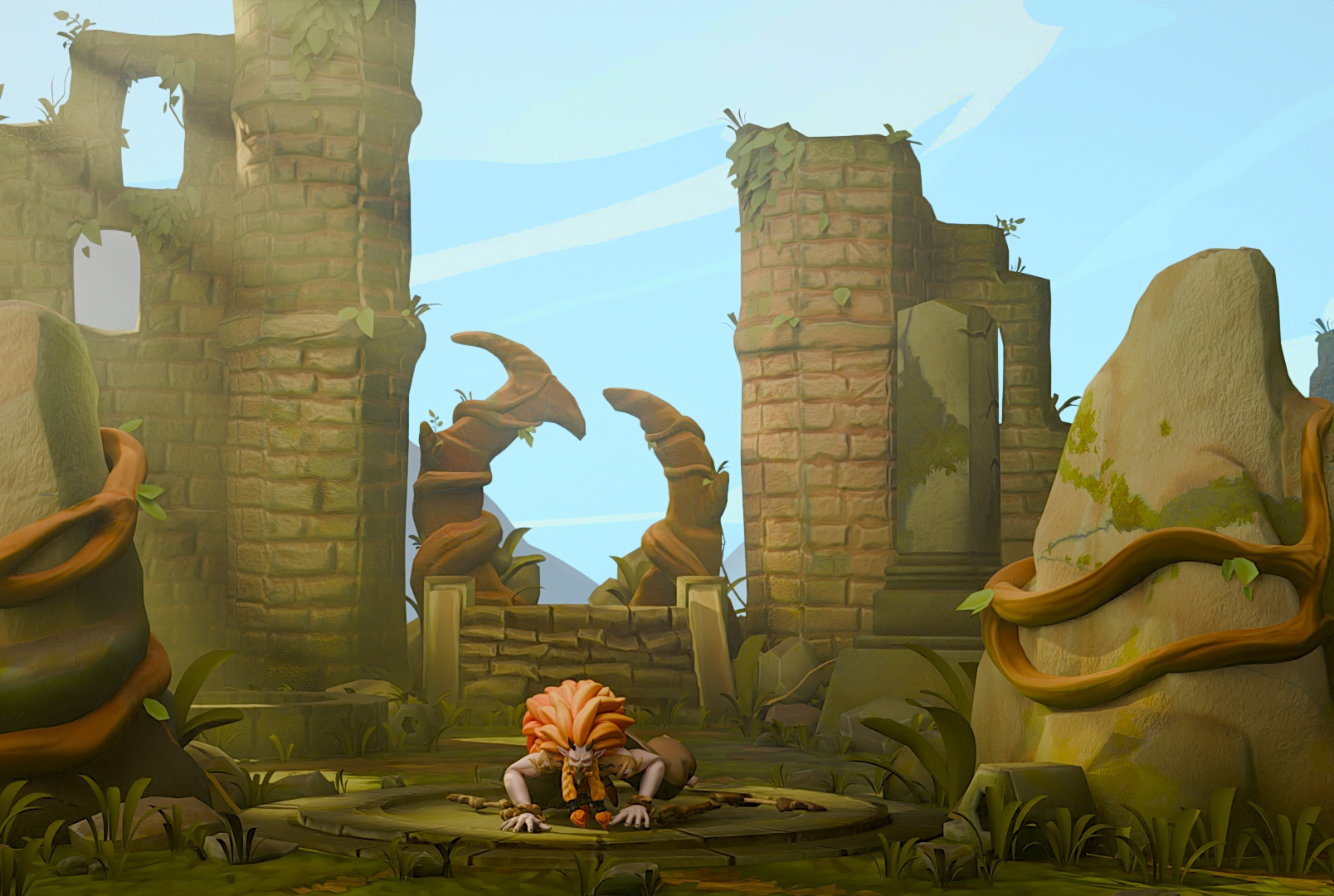 Rogue Attack Animation - 3D Character & Environment