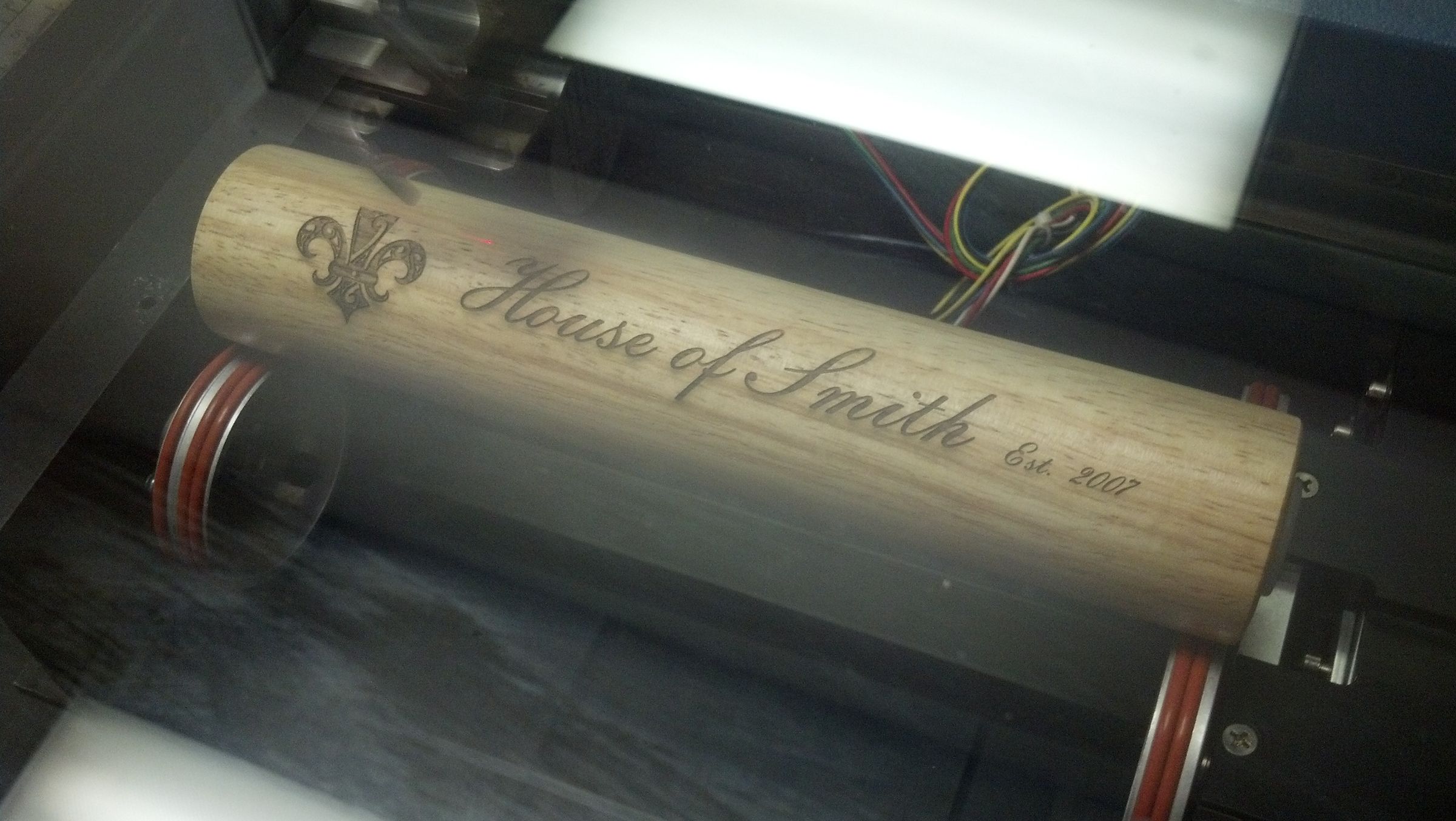Laser Engraved Rolling Pin 6 Steps (with Pictures) Instructables