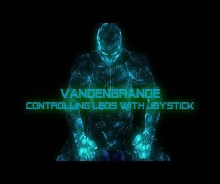 Arduino - Controlling Leds With PS2 Joystick - KY-023 