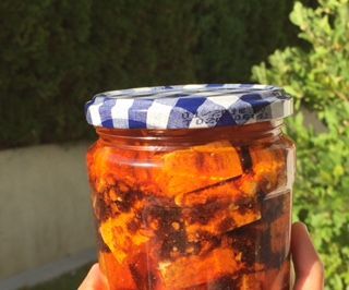 Paneer in Tandoori Spice Oil