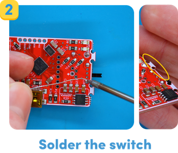Fit and Solder the Switch