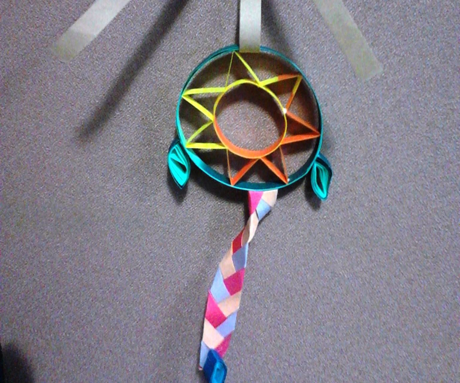 Quilling Dreamcatcher Without Almost Anything