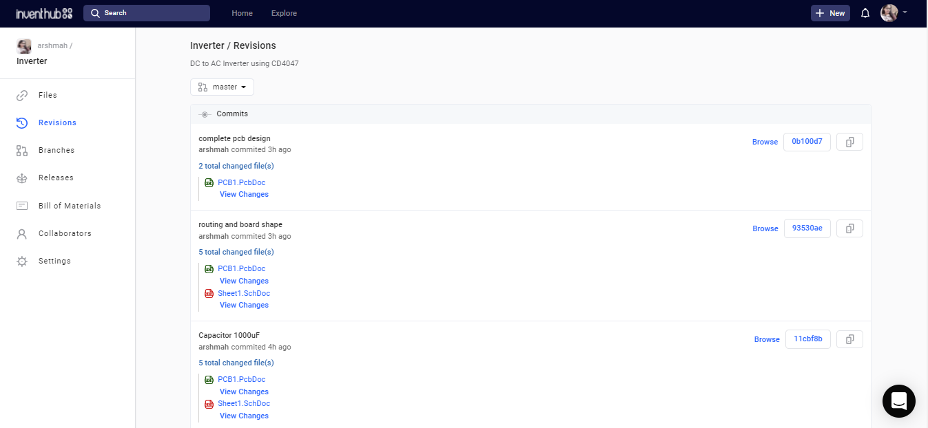 DC to AC Inverter Based on CD4047: PCB Design Board : 8 Steps