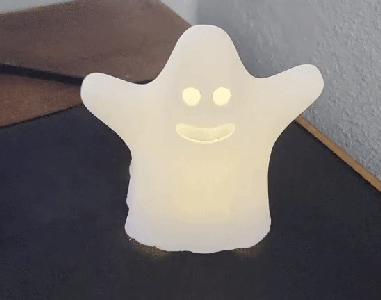 Ghost Shell for Easy Light Decoration
