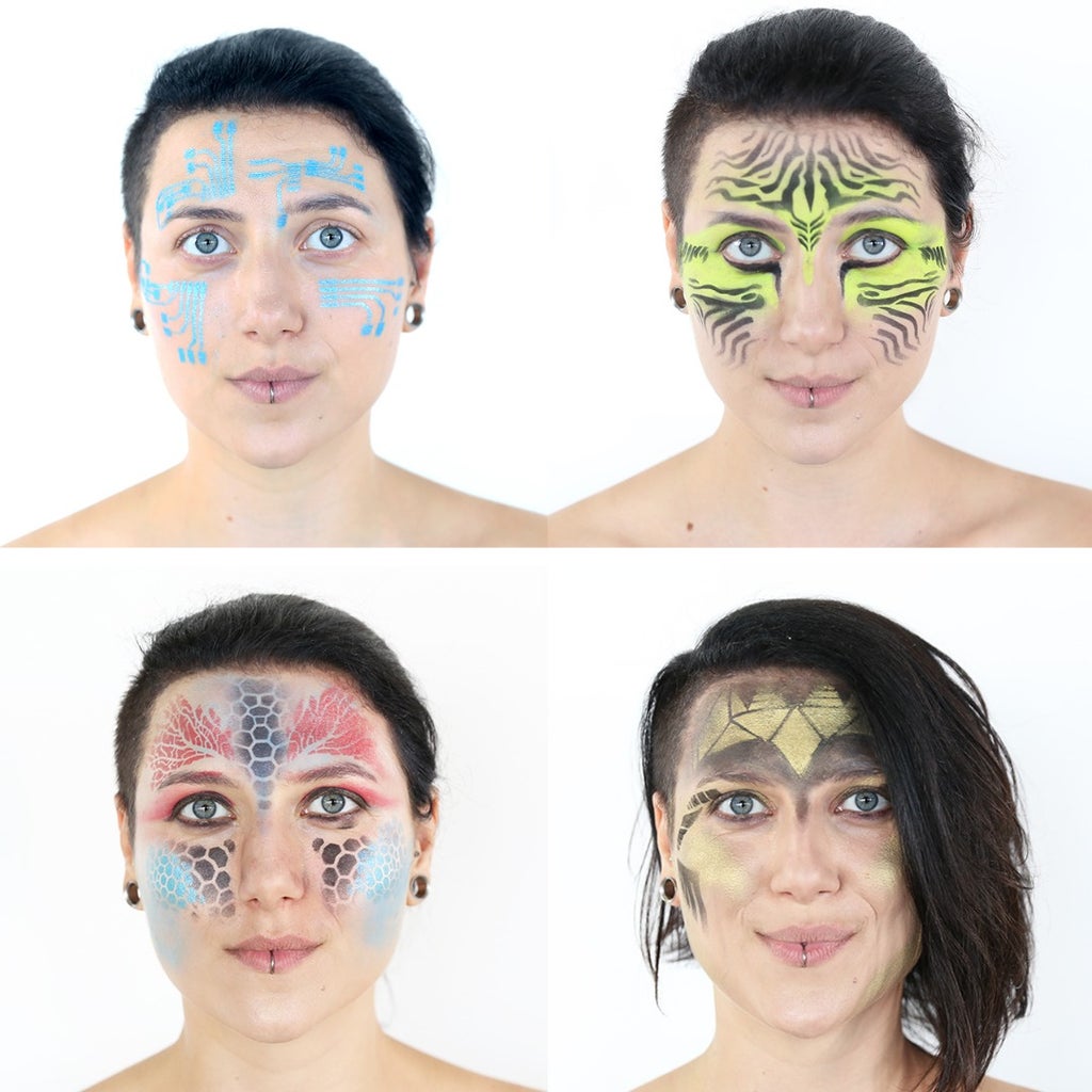 DIY Makeup Stencils : 6 Steps (with Pictures) - Instructables 14-800-makeup-model-face-stock-illustrations-royalty-free-vector-graphics-clip-art-istock-beautiful-woman