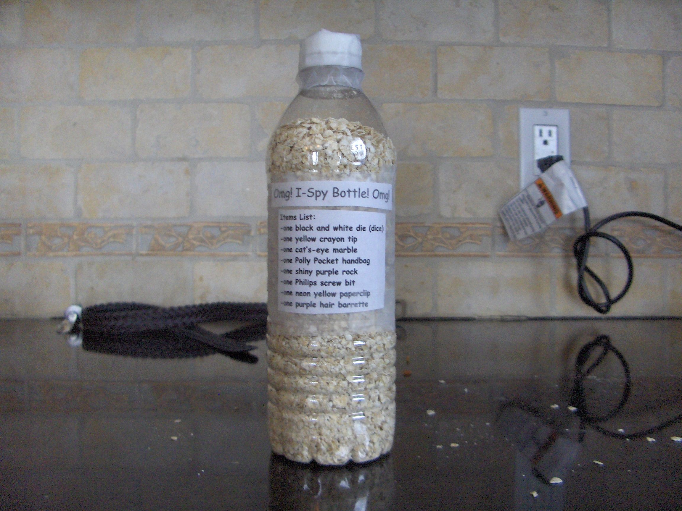 The (tool-less) I-Spy Bottle