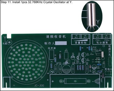 1pcs 32.768KHz Crystal Oscillator