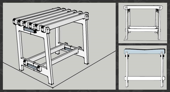 The Steps to Build the Stool.