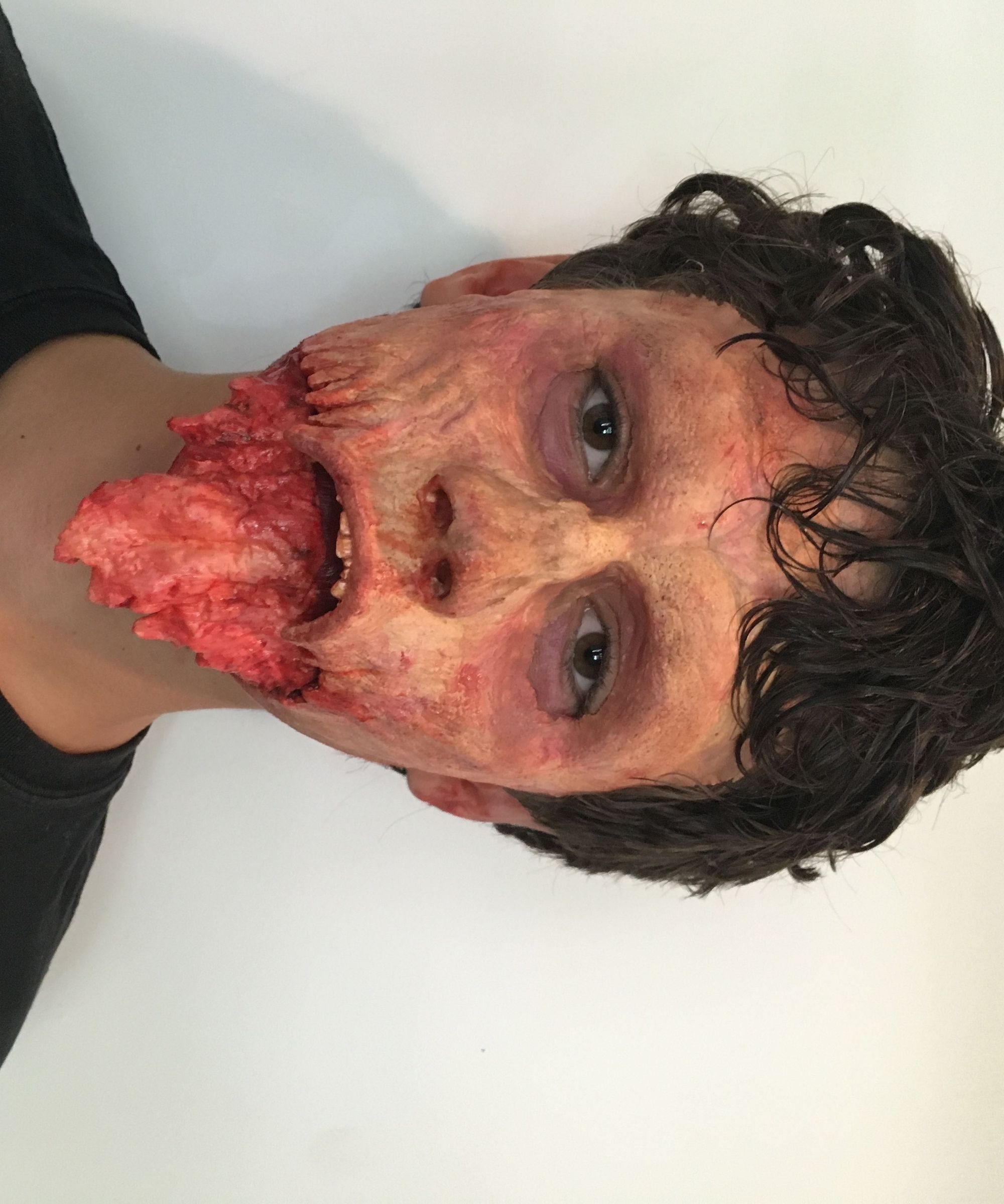 Making Jawless Zombie Prosthetics