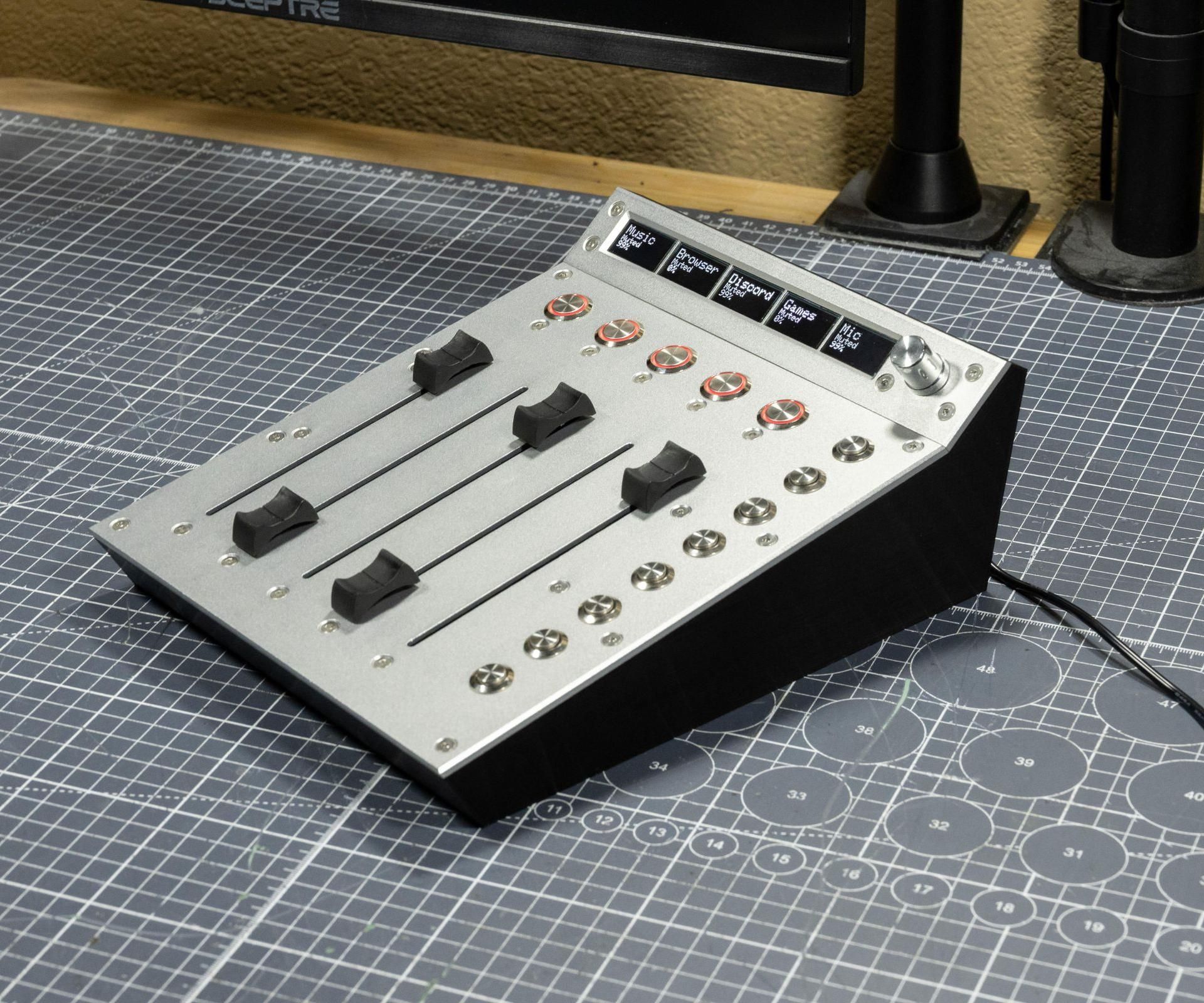 V2 of the Motorized Fader Per-App Volume Controller!