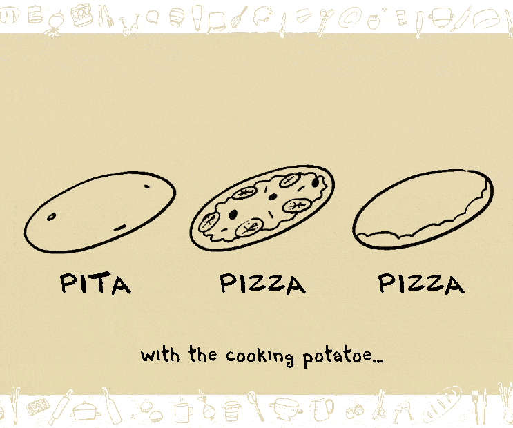 PITA  PIZZA  PIZZA