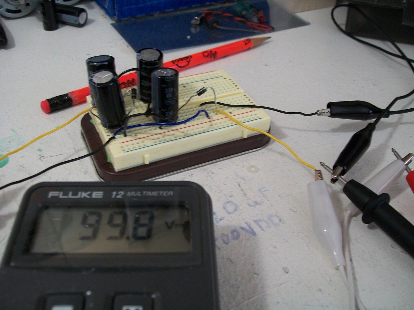 How to Make a Voltage Multiplier : 6 Steps Circuit Diagram