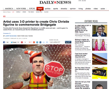 How to Poop on Gov. Chris Christie - the Payback
