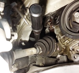 Reattach the Steering Rack. 