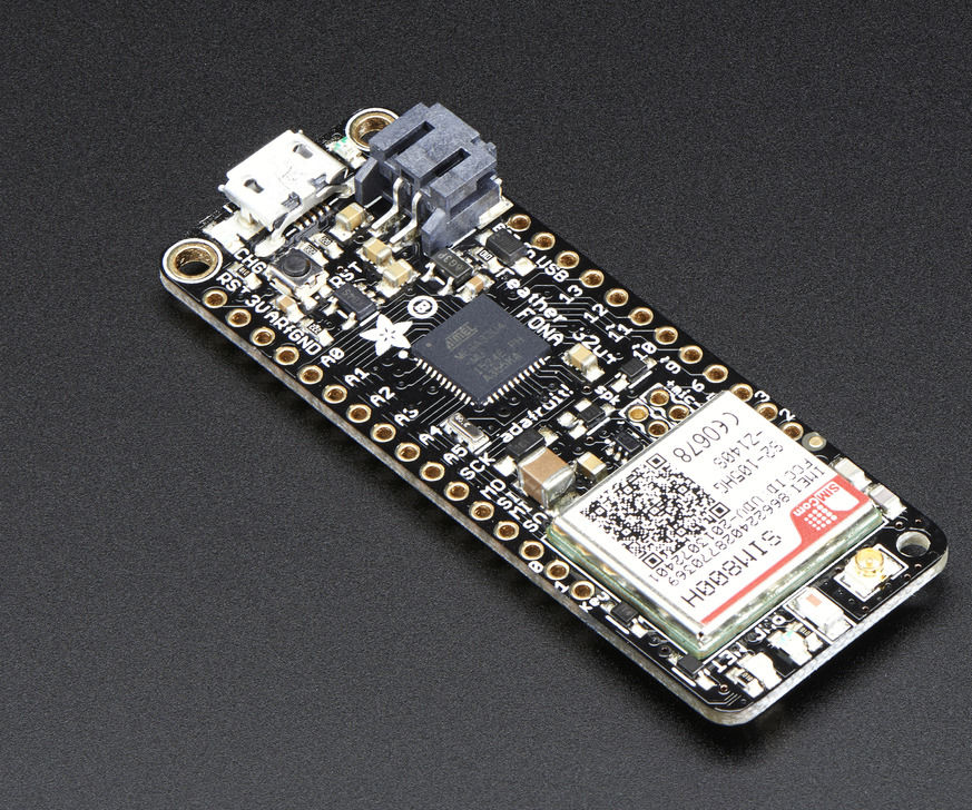 Connect Your Adafruit Feather 32u4 FONA to Ubidots