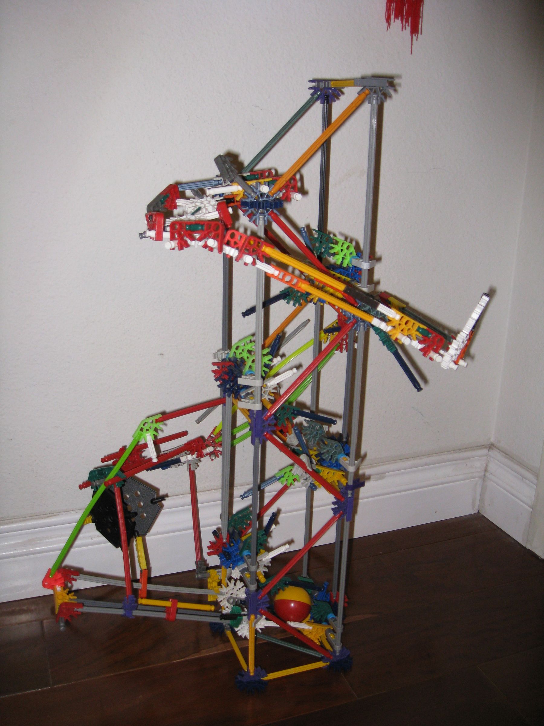 Project Inverter K'nex Ball Machine