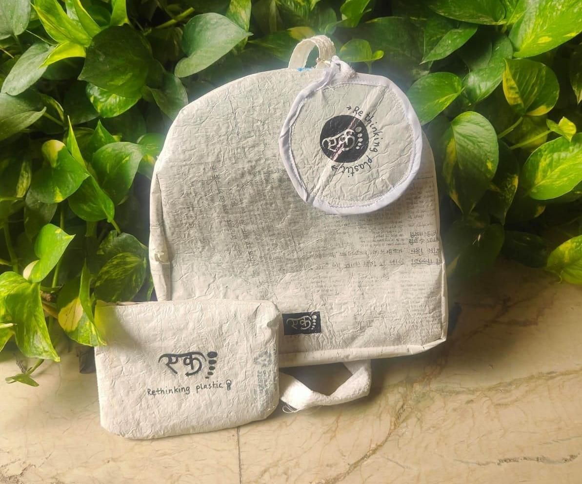 From Plastic Bags to Backpack: an Upcycled, Reusable Design