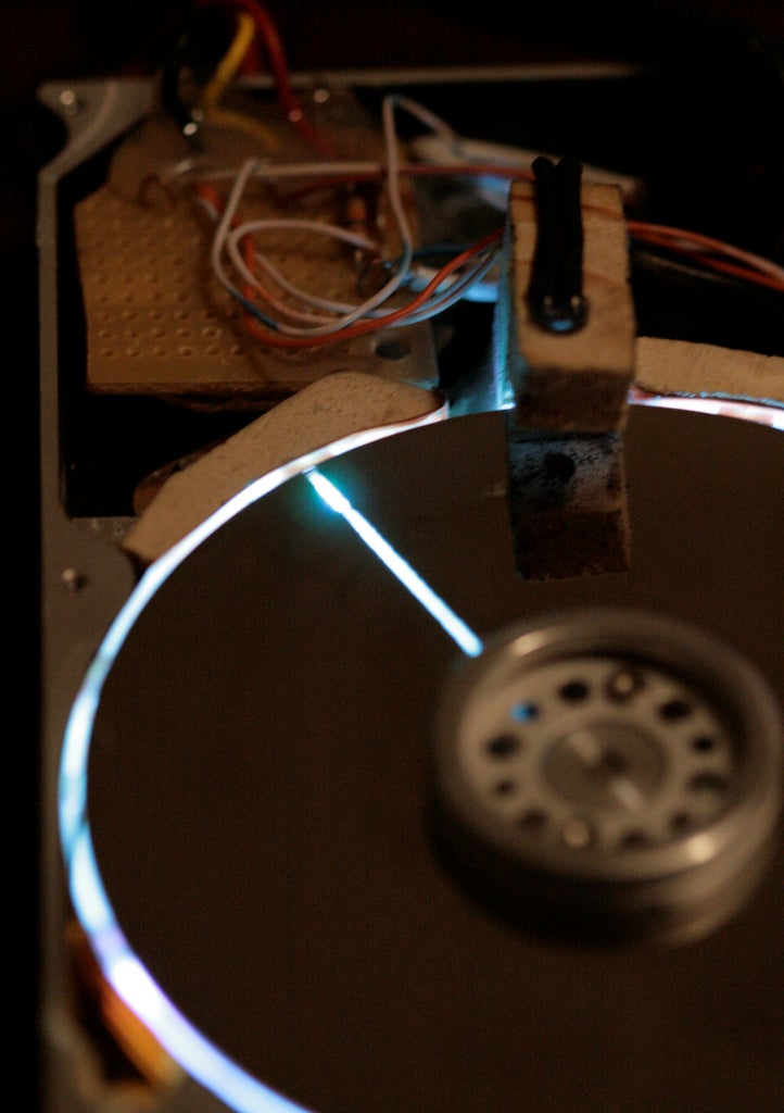 Hard Drive Persistence of Vision (HDPOV)