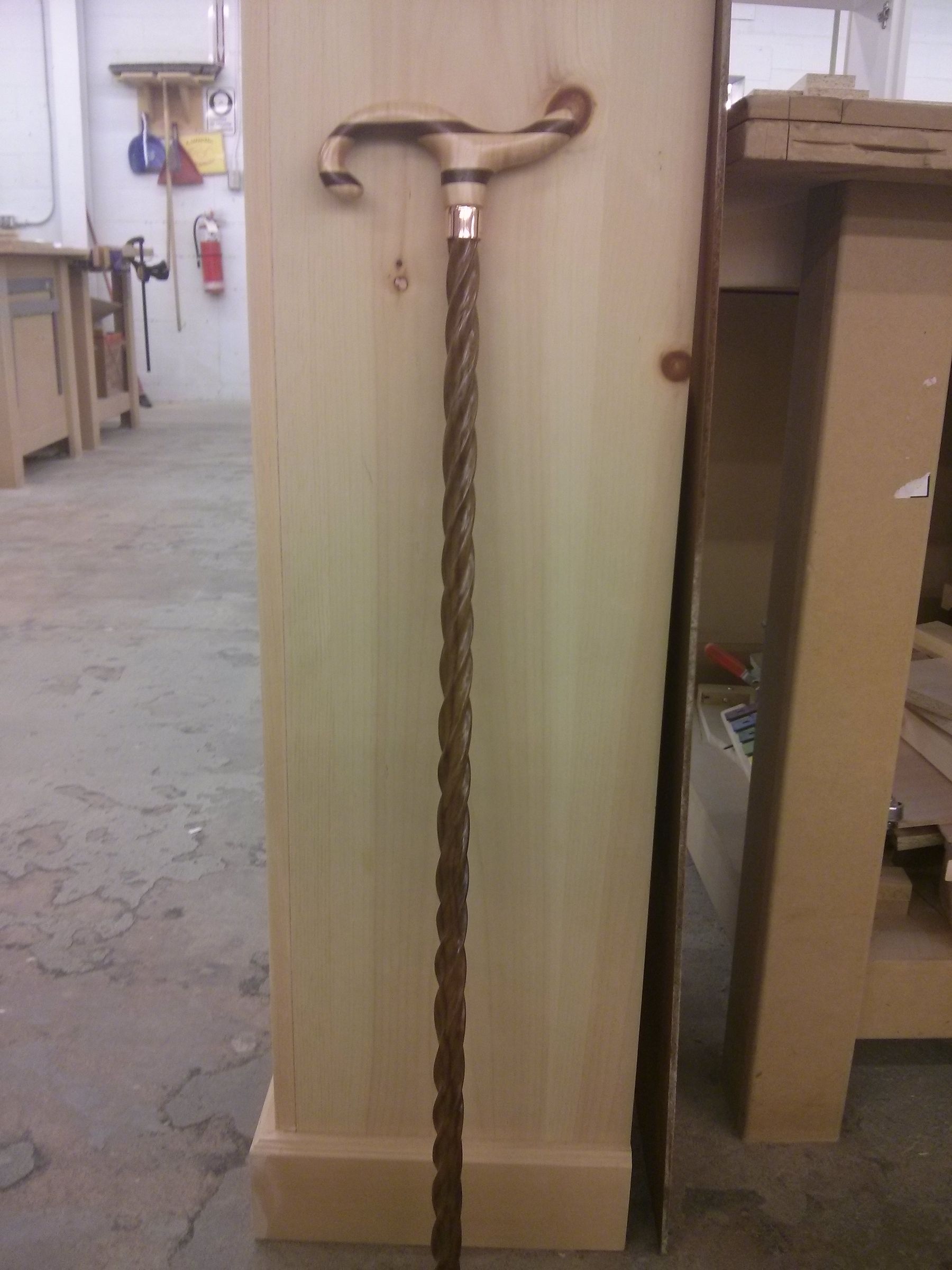 A Walking Cane With a Twist