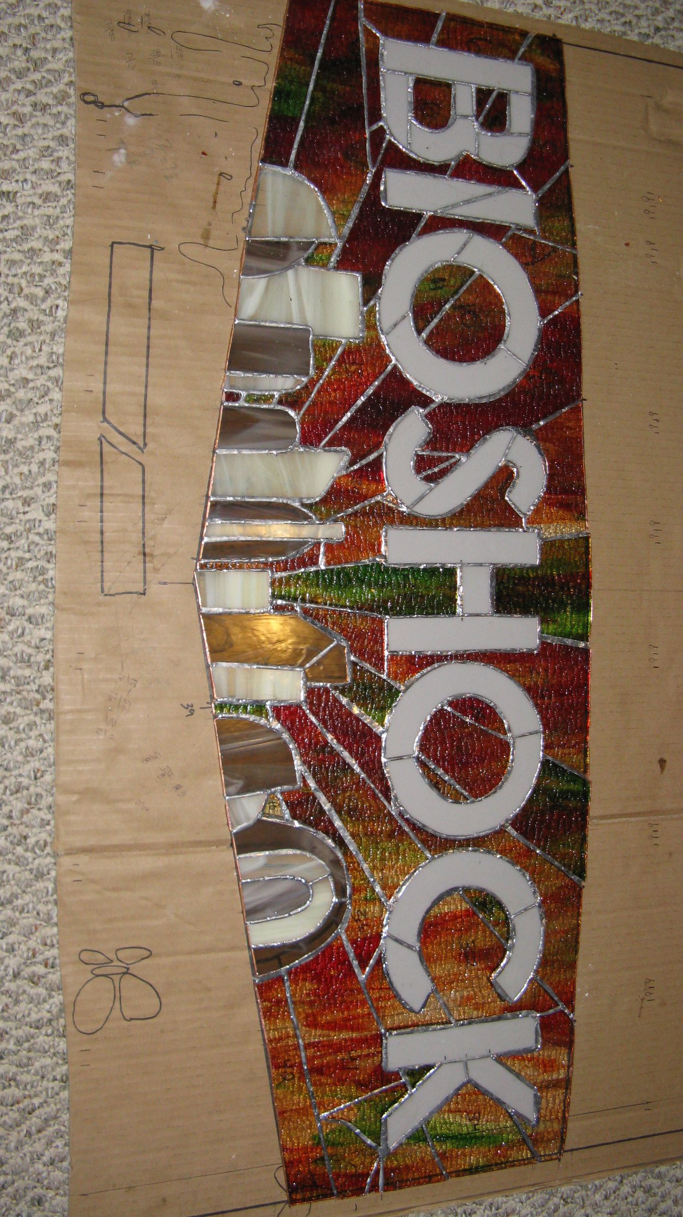 Bioshock Stained Glass Logo