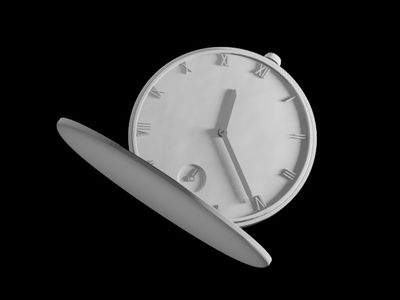 Mechanical Pocket Watch For 3D Print 4 Steps Instructables