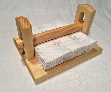 Make a Napkin Holder With Hand Tools
