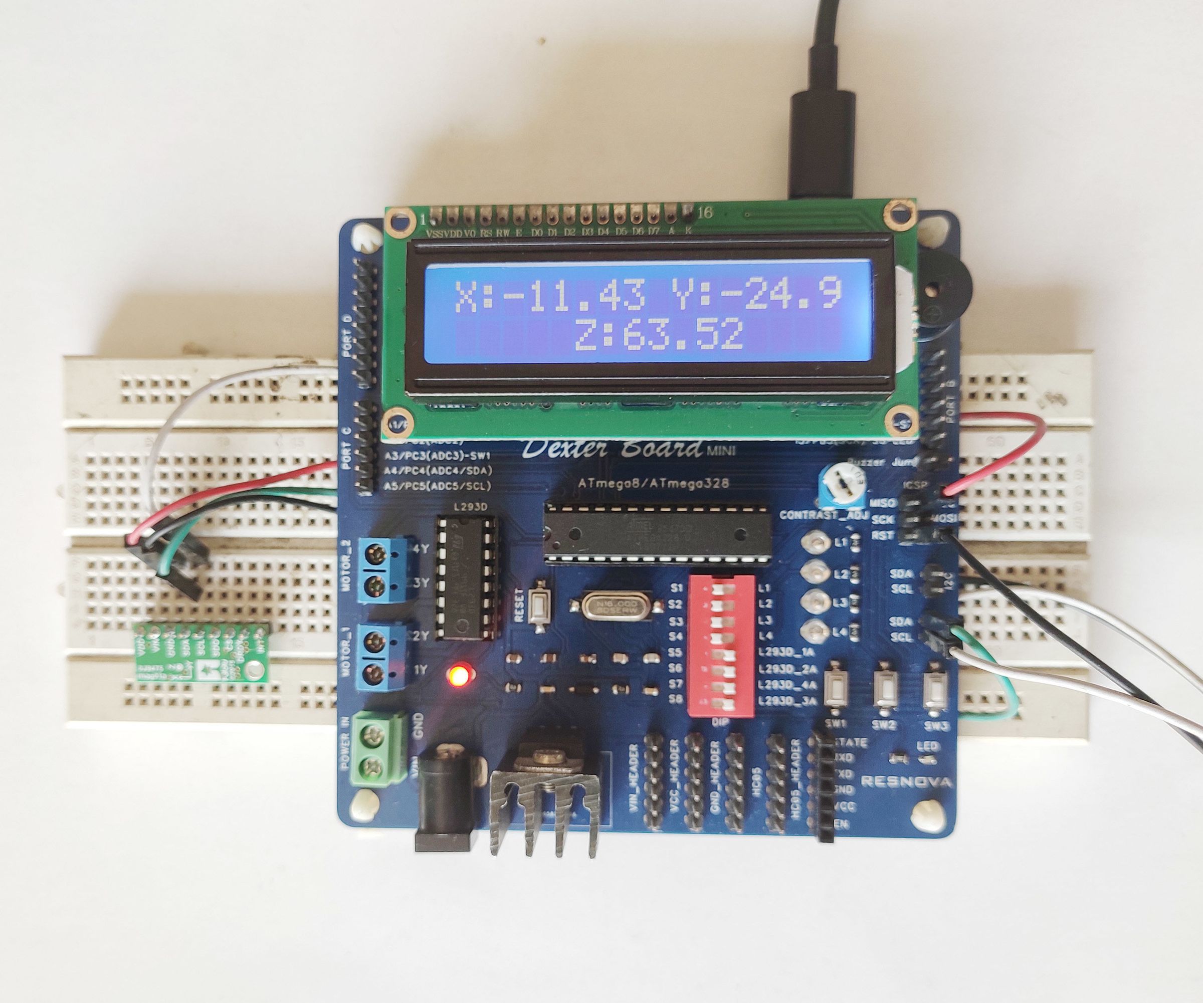 Magnetic Sensor (lis3mdl) With Dexter