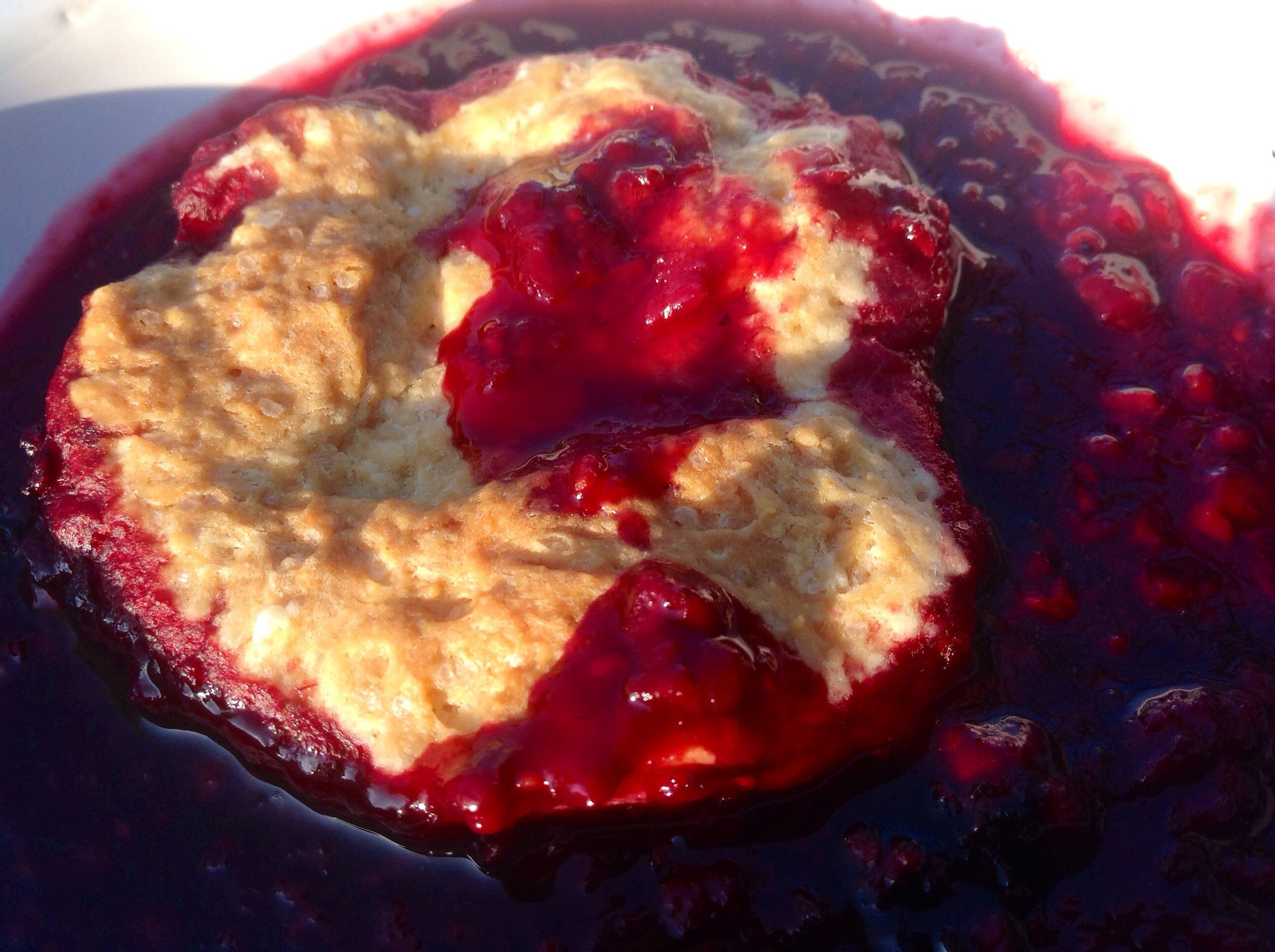 Summer Berry Cobbler