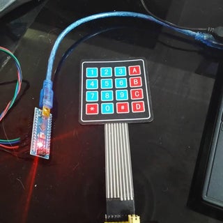 Arduino Nano: I2C Matrix Keypad With PCF8574/PCF8574A GPIO and Visuino ...