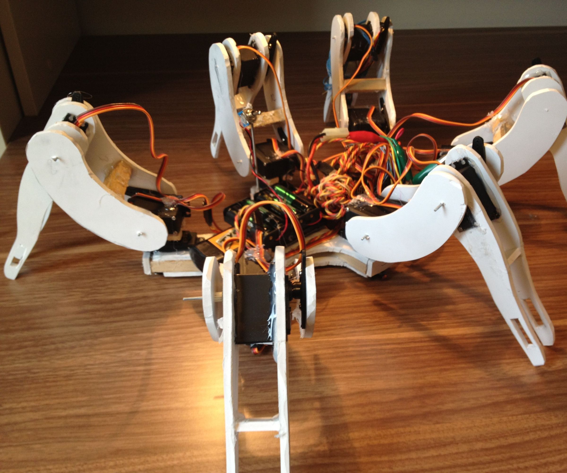 Let Us Build a Handmade Hexapod Robot