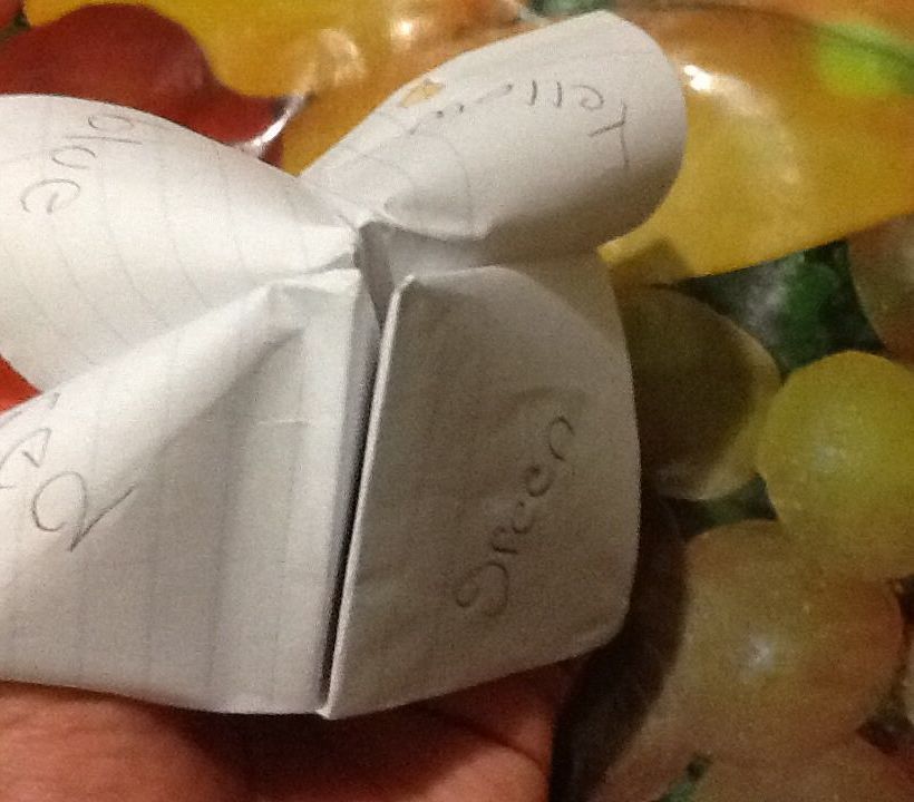 How to Make a Fortune Teller