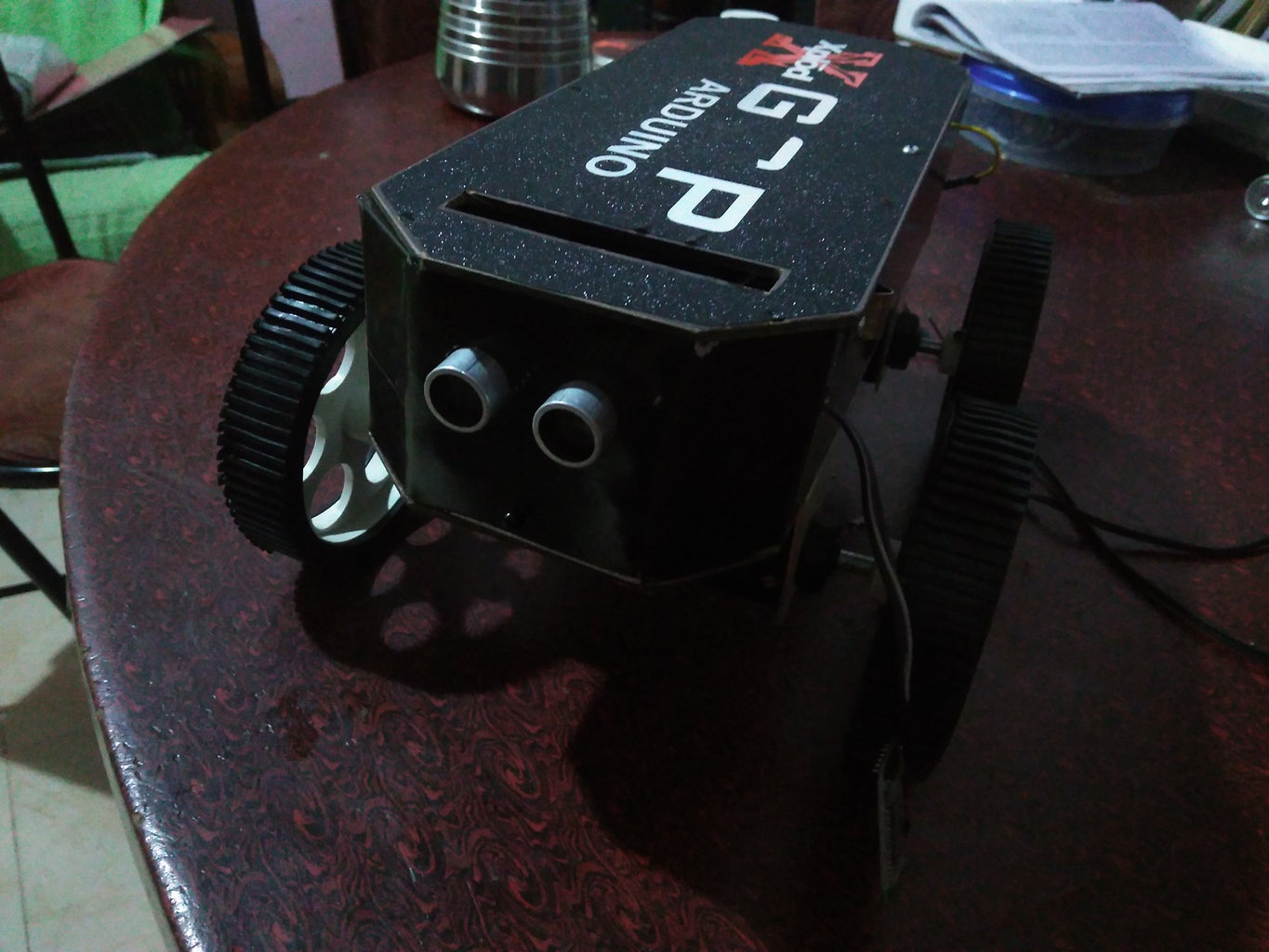 Arduino Robot With Wireless Camera and Fire Detection for Home Security ...