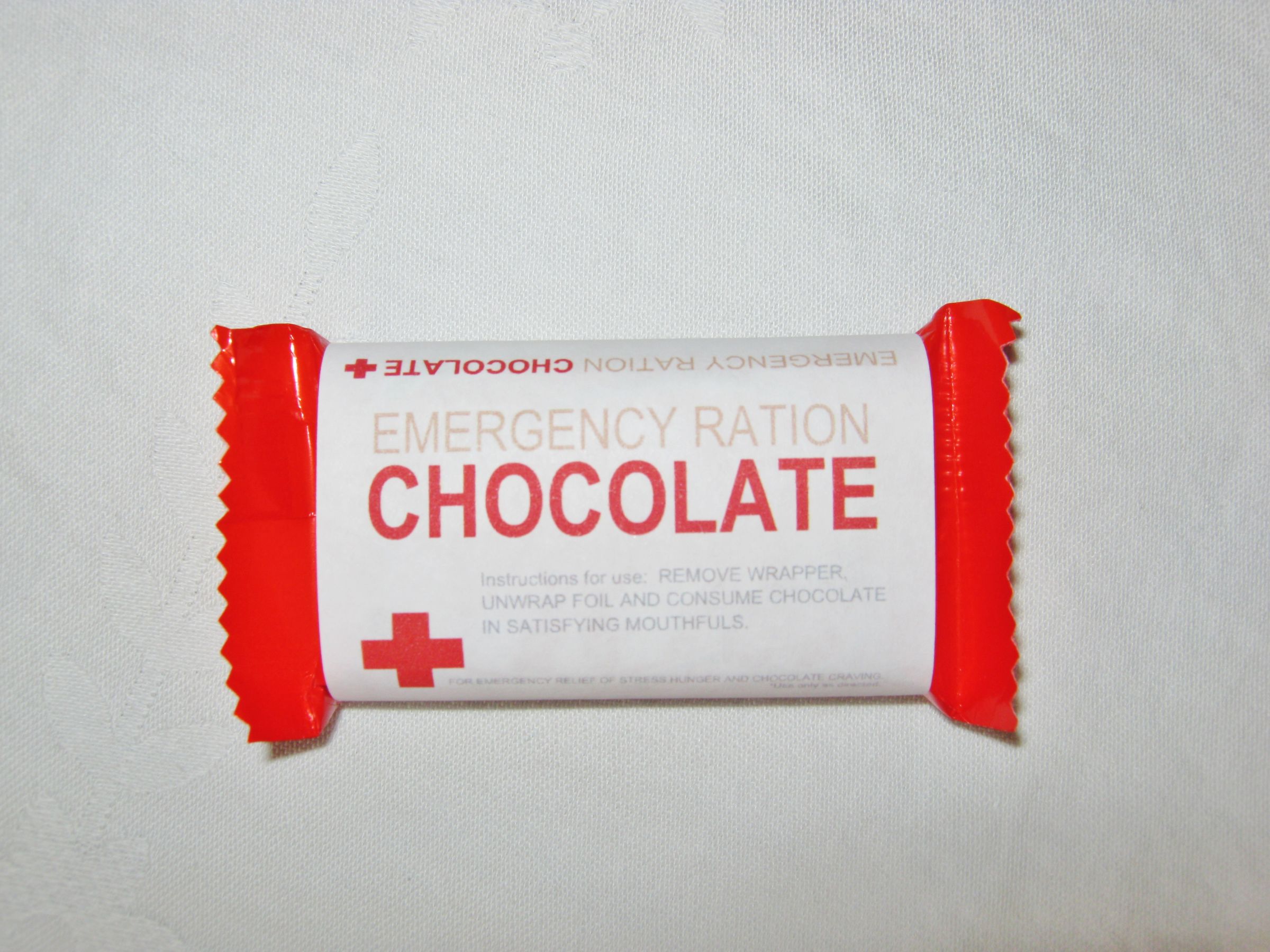 Emergency Chocolate Rations -  Simple Holiday Gift